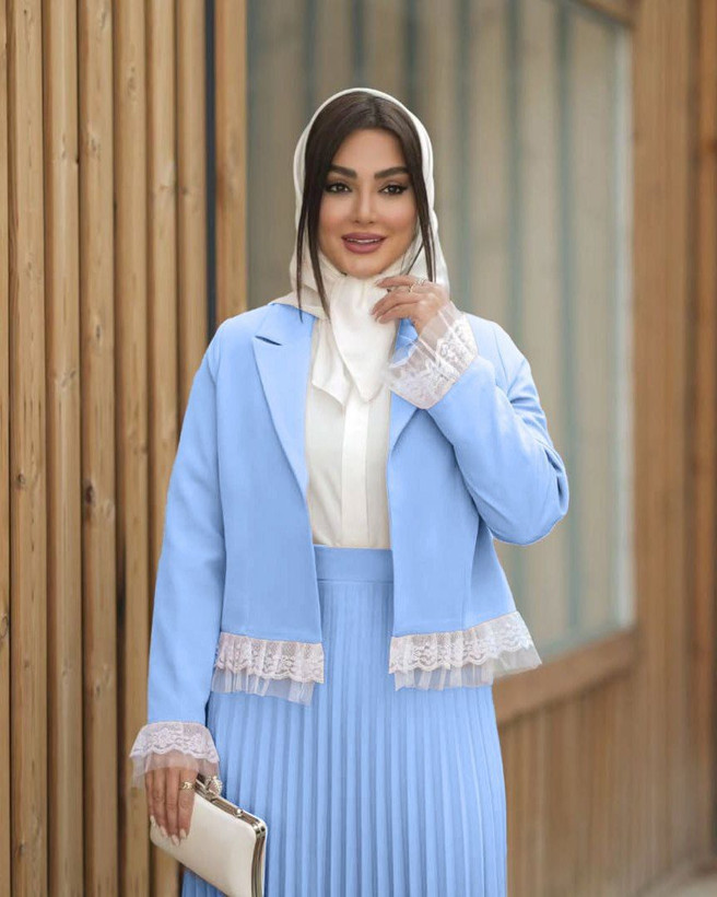 کت ودامن عیدانه زنانه،مدل ژینا