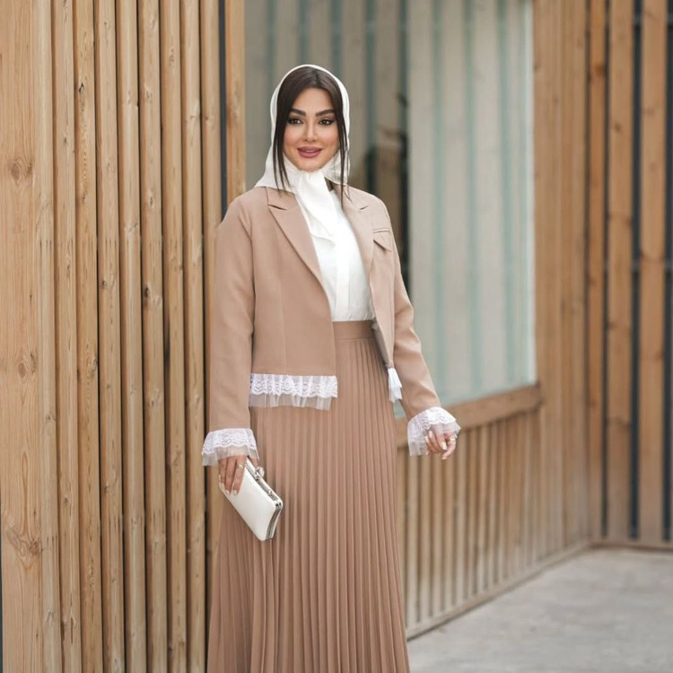 کت ودامن عیدانه زنانه،مدل ژینا