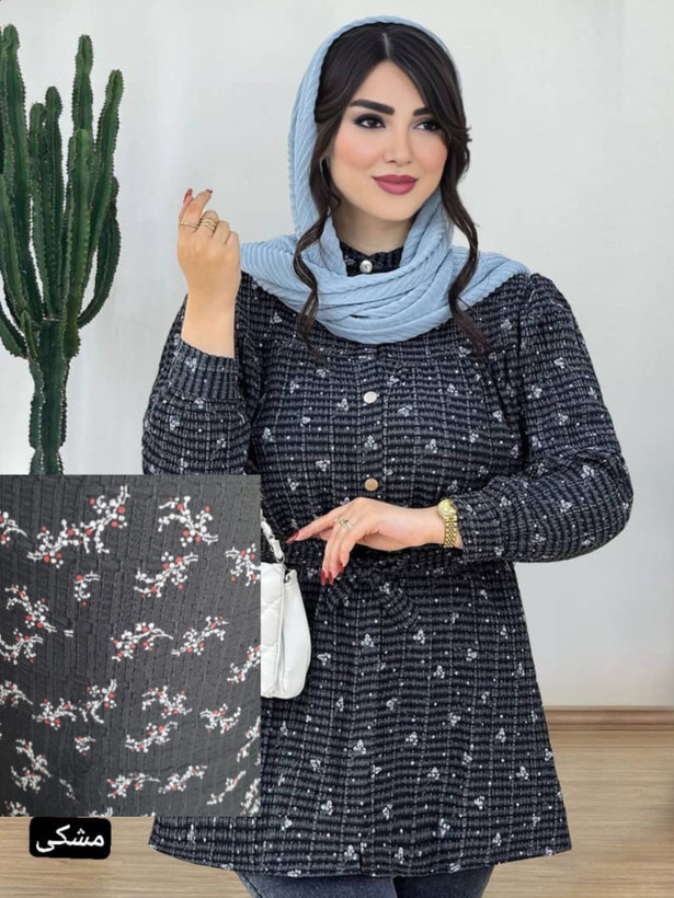 شومیززنانه گل دار مدل ستایش